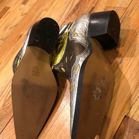 Ganni Meg 45 Kalamata ankle boots size 38 - Picture 9 of 9